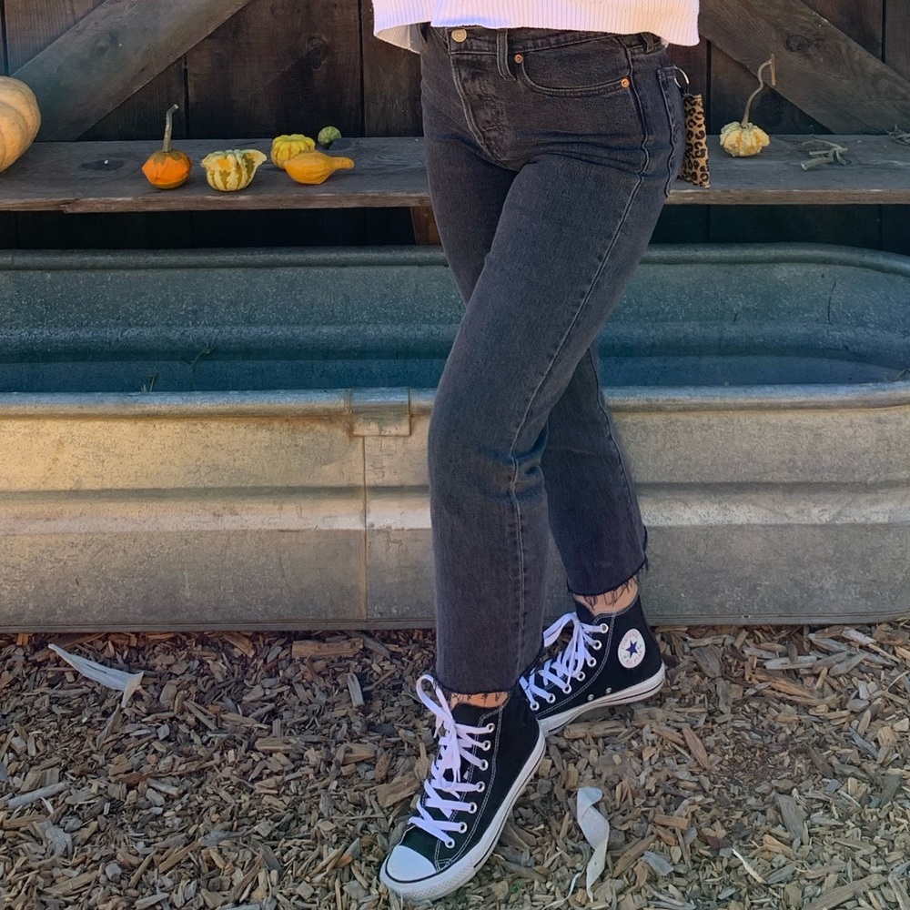 wedgie straight jeans!